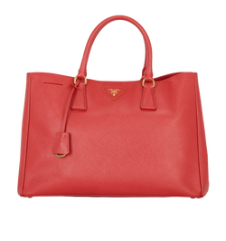 Large Open Tote, SaffianoLeather, Red, 31/X 208, CL/DB,3*